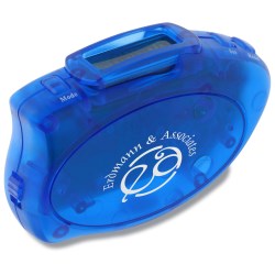 View a larger, more detailed picture of the Step-it Up Pedometer - Translucent