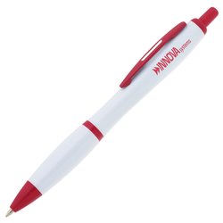 View a larger, more detailed picture of the Curvy Pen - White