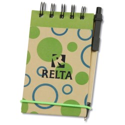 View a larger, more detailed picture of the V Natural Geo Jotter w Pen