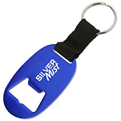 View a larger, more detailed picture of the Oval Bottle Opener Key Tag