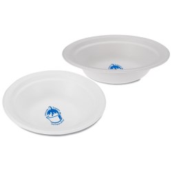 View a larger, more detailed picture of the Compostable Paper Bowl