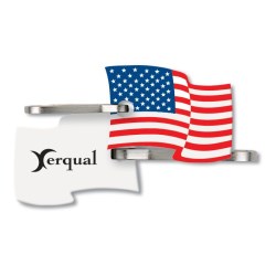 View a larger, more detailed picture of the Flag Quik-Zip Zipper Pull