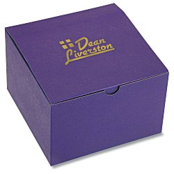 View a larger, more detailed picture of the Gift Box - 6 x 6 x 4 - Tinted Kraft