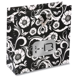 View a larger, more detailed picture of the Triangle Handle Gift Bag - Paisley