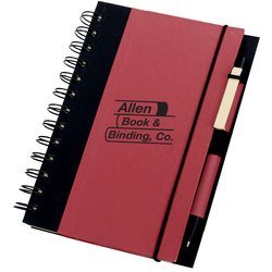 View a larger, more detailed picture of the Recycled Color-Cover Spiral Notebook