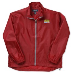 View a larger, more detailed picture of the Lightweight Poly Jacket - Embroidered
