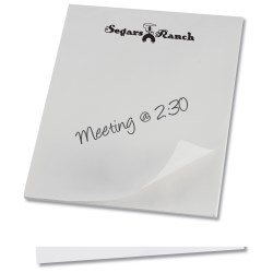 View a larger, more detailed picture of the Notepad - 11 x 8-1 2 - 25 sheet