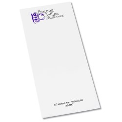 View a larger, more detailed picture of the Notepad - 11 x 4-1 4 - 25 sheet