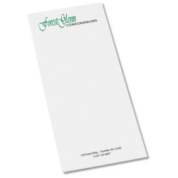 View a larger, more detailed picture of the Notepad - 11 x 4-1 4 - 50 sheet