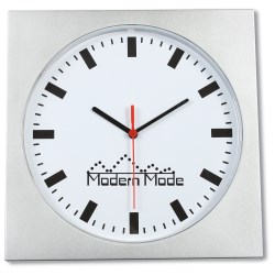 View a larger, more detailed picture of the Square Wall Clock - 12 