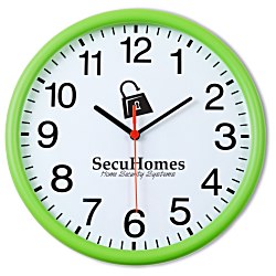 View a larger, more detailed picture of the Color Edge Slim Wall Clock - 12 