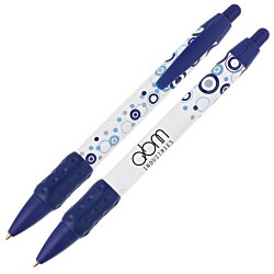 View a larger, more detailed picture of the Bic WideBody Pen w Grip - Dots