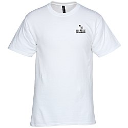 View a larger, more detailed picture of the Hanes Beefy-T - Screen - White