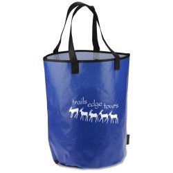 View a larger, more detailed picture of the Laminated Polypropylene Basket Tote