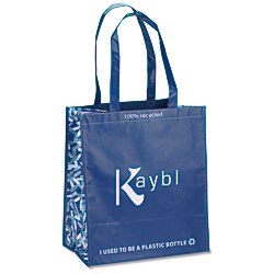 View a larger, more detailed picture of the Expressions Grocery Tote - Blue