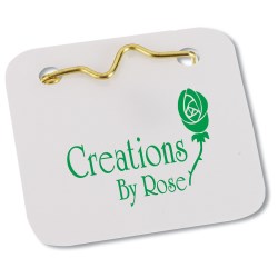 View a larger, more detailed picture of the Laminated ID Badge - 1 3 4 SQ