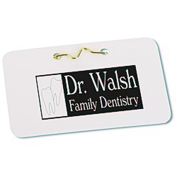 View a larger, more detailed picture of the Laminated ID Badge - 2 1 4 x 3 1 2 