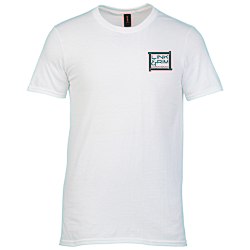 View a larger, more detailed picture of the Anvil 4 5 oz Ringspun Fashion-Fit T-Shirt -Men s - Whites