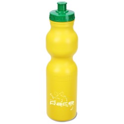 View a larger, more detailed picture of the Sport Bottle w Push Pull Cap - 28 oz - Colors - 24 hr