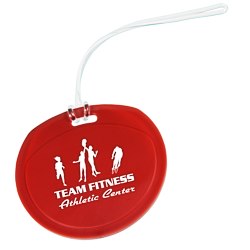 View a larger, more detailed picture of the Traveler Round Luggage Tag - Opaque