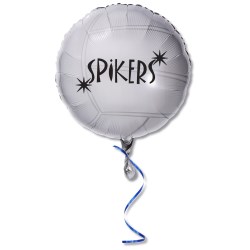 View a larger, more detailed picture of the Mylar Balloon - 18 - Volleyball