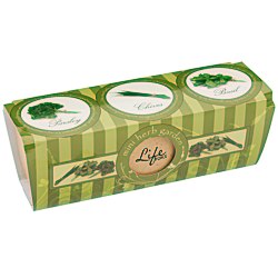 View a larger, more detailed picture of the 3 PC Herb Garden Set - 24 hr