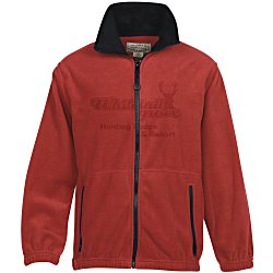View a larger, more detailed picture of the Telluride Signature Fleece Jacket - Men s - Laser Etched