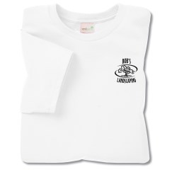 View a larger, more detailed picture of the Anvil Organic T-Shirt - Men s - Screen - Whites