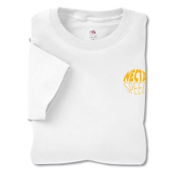 View a larger, more detailed picture of the FOL 6 1 oz Cotton Lofteez Tee - White