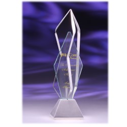 View a larger, more detailed picture of the Lumina Jade Glass Award