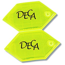 View a larger, more detailed picture of the Reflective Lace Tag - 6 Point