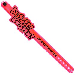 View a larger, more detailed picture of the Be Safe Be Seen Reflective Wristlet Band