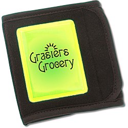 View a larger, more detailed picture of the Reflective Wristwallet Band
