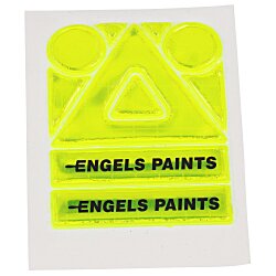 View a larger, more detailed picture of the Helmet Reflectors - Set of 6