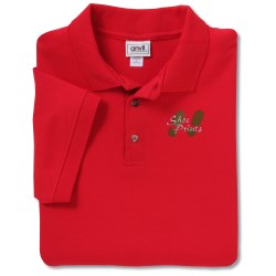 View a larger, more detailed picture of the Anvil Stain Repel Sport Shirt - Men s - Color