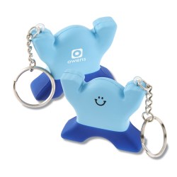 View a larger, more detailed picture of the Spunky Stress Guy Keychain