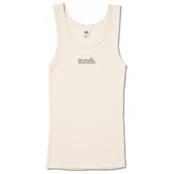 View a larger, more detailed picture of the Bella Organic Rib Tank - Ladies - White