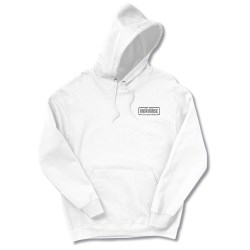 View a larger, more detailed picture of the FOL Best 50 50 Hoodie - Screen - White