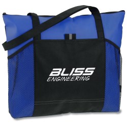 View a larger, more detailed picture of the Solutions Zippered Tote - 24 hr