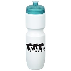 View a larger, more detailed picture of the Move-It Bike Bottle - 28 oz - White
