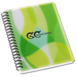 View a larger, more detailed picture of the Contempo Mod Print Notebook w Ruler & Book Mark