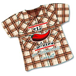View a larger, more detailed picture of the Shirt Mouse Pad - Western