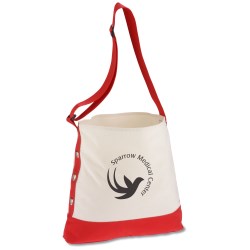 View a larger, more detailed picture of the Cotton Grommet Sport Tote - 24 hr