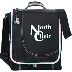 View a larger, more detailed picture of the Boomerang Messenger Bag - 24 hr