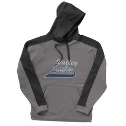 View a larger, more detailed picture of the J America Moisture Wicking Sweatshirt - Applique Twill
