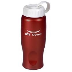 View a larger, more detailed picture of the ShimmerZ Sport Bottle - 27 oz - Tethered Lid - Metallic