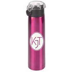 View a larger, more detailed picture of the h2go Aspen Vacuum Stainless Sport Bottle - 24 oz 