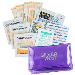 View a larger, more detailed picture of the First Aid Wallet - Translucent