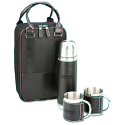 View a larger, more detailed picture of the Cinna Vacuum Bottle and Cup Travel Set