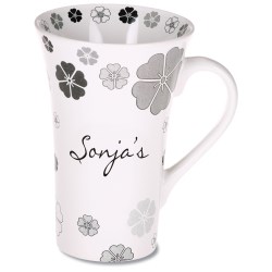 View a larger, more detailed picture of the Manhattan Design Mug - 12 oz - Flower